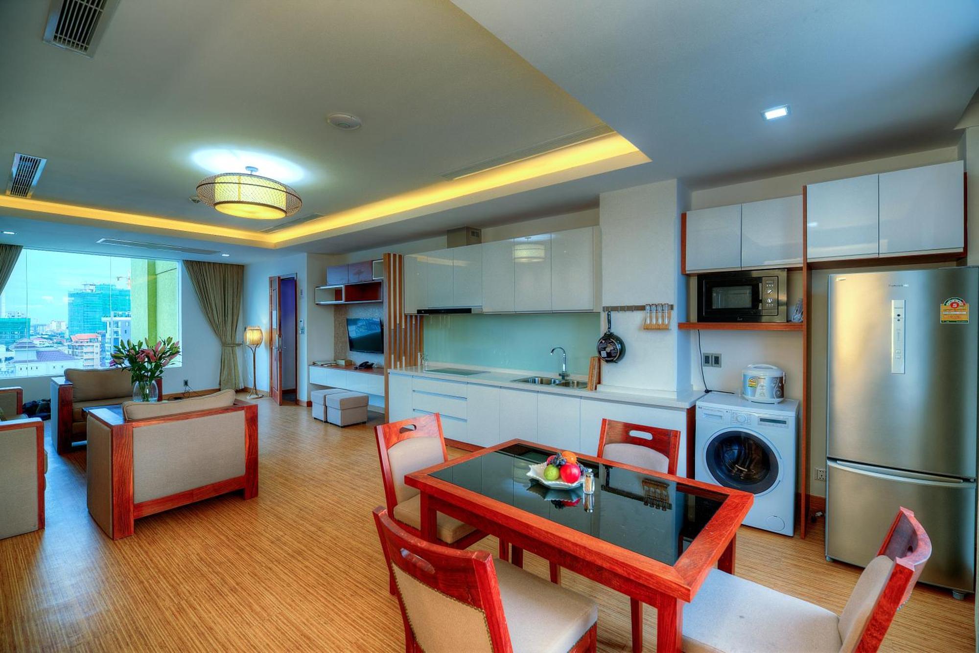 Orussey One Hotel & Apartment Phnom Penh Dış mekan fotoğraf