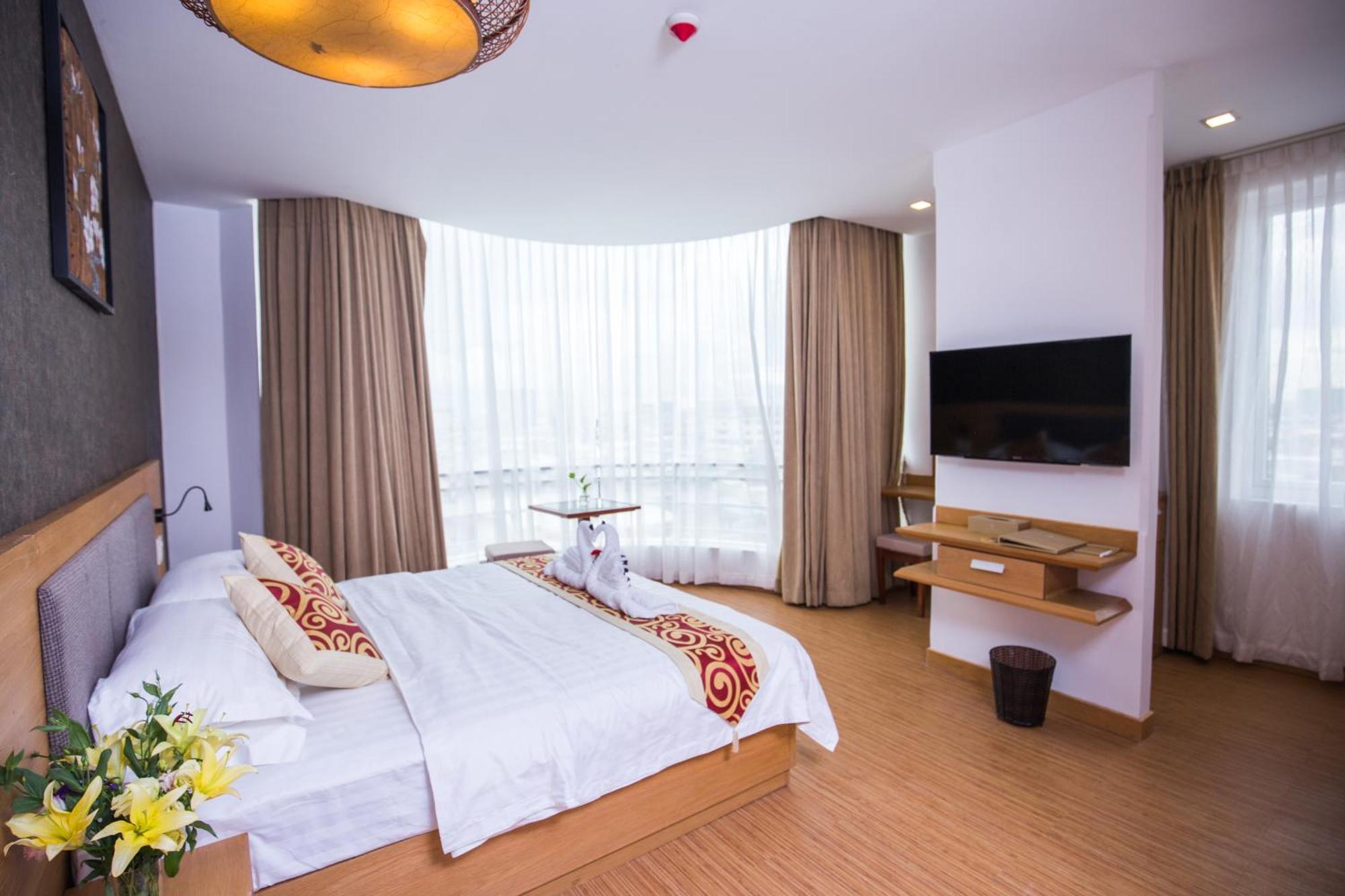 Orussey One Hotel & Apartment Phnom Penh Oda fotoğraf